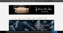 Desktop Screenshot of mariapandora.com